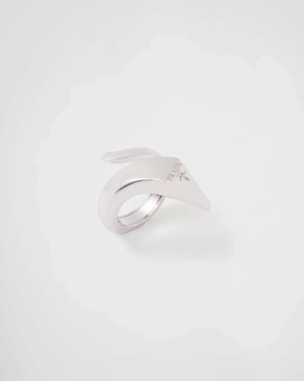 Prada Anillo De Serpiente Eternal Gold Toi Et Moi En Oro Blanco^Mujer/Hombre COLECCIÓN DE JOYERÍA ELEGANTE | COLECCIÓN DE JOYERÍA ELEGANTE