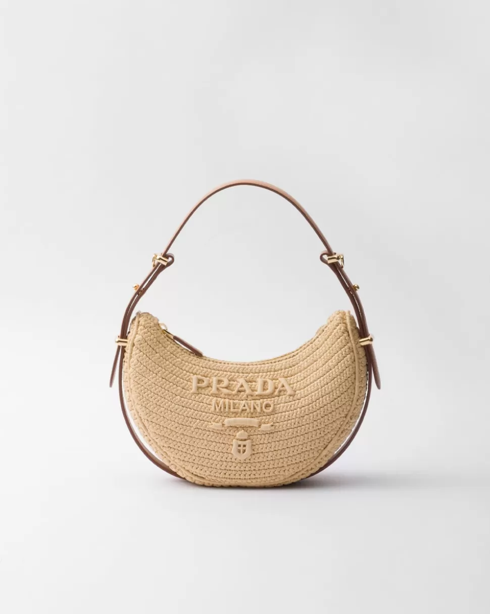 Prada Bolso Bandolera En Tejido Trenzado Arqué^Mujer PRADA SUMMER BAGS | BOLSOS DE HOMBRO