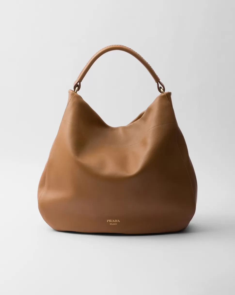 Prada Bolso Bandolera Grande De Piel^Mujer BOLSOS DE HOMBRO | BOLSOS DE HOMBRO