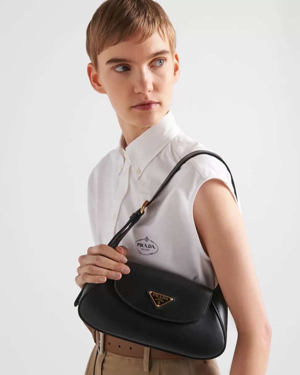 Prada Bolso Bandolera Pequeño De Piel^Mujer BOLSOS DE HOMBRO | BOLSOS DE HOMBRO