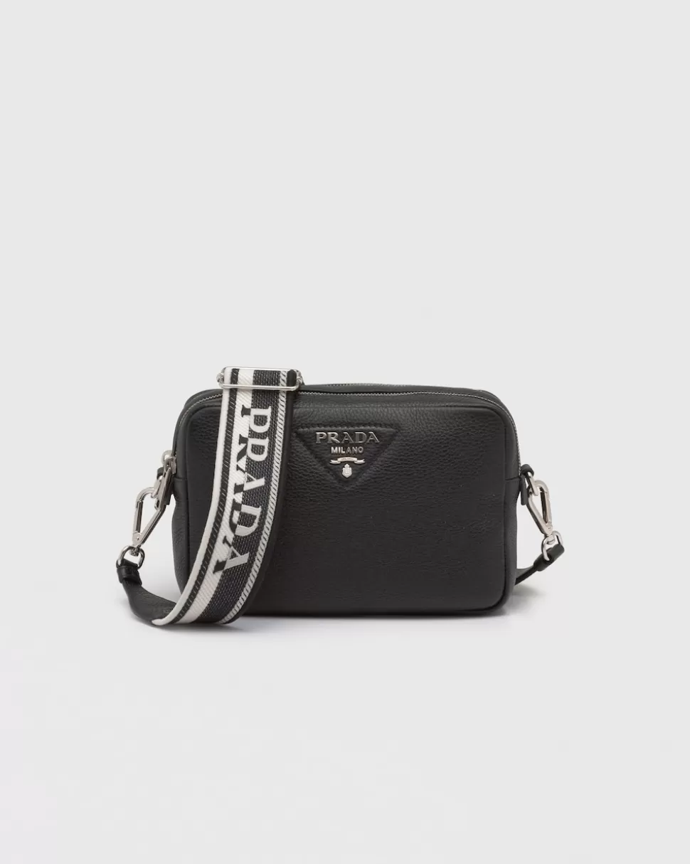 Prada Bolso Con Bandolera De Piel^Mujer BOLSOS DE HOMBRO | BOLSOS DE HOMBRO