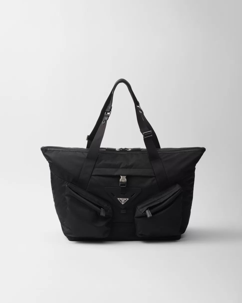 Prada Bolso De Viaje De Re-nylon Y Piel^Hombre BOLSOS DE VIAJE | BOLSOS GRANDES