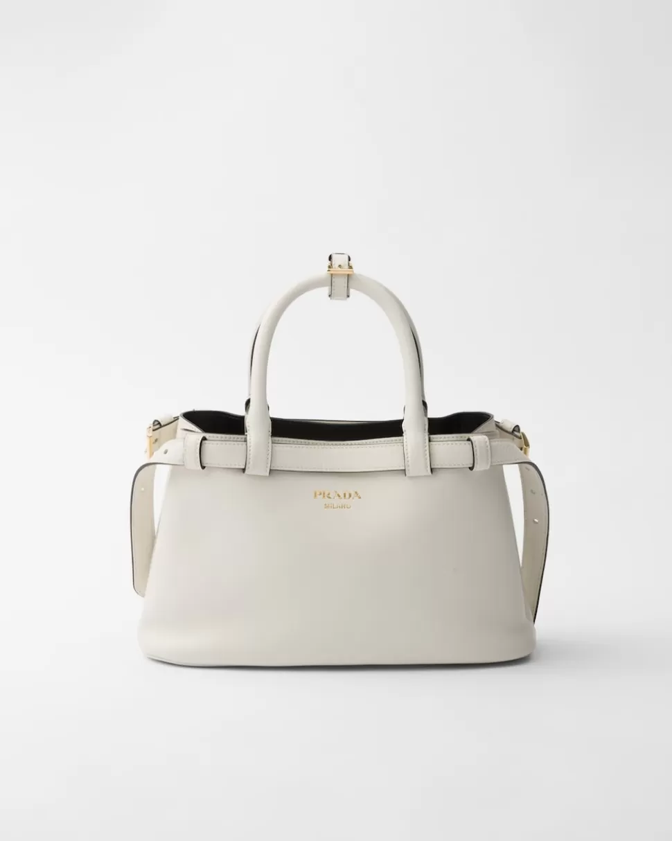 Prada Bolso Pequeño De Piel Buckle Con Doble Cinturón^Mujer PRADA BUCKLE | BOLSOS CON ASA SUPERIOR