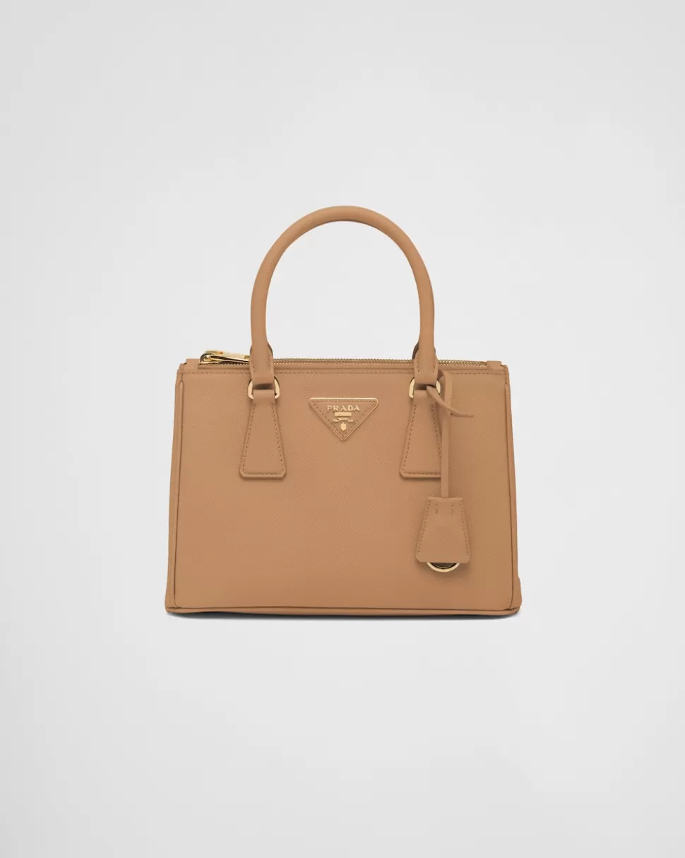 Prada Bolso Pequeño Galleria De Piel Saffiano^Mujer PRADA GALLERIA | BOLSOS CON ASA SUPERIOR