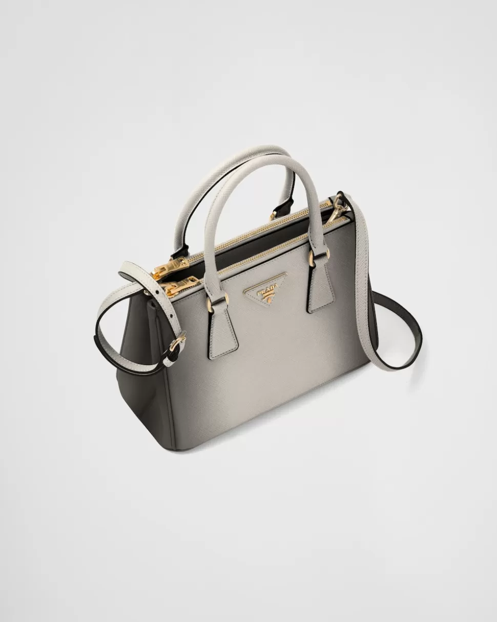 Prada Bolso Pequeño Galleria De Piel Saffiano Sombreada^Mujer BOLSOS CON ASA SUPERIOR | BOLSOS CON ASA SUPERIOR