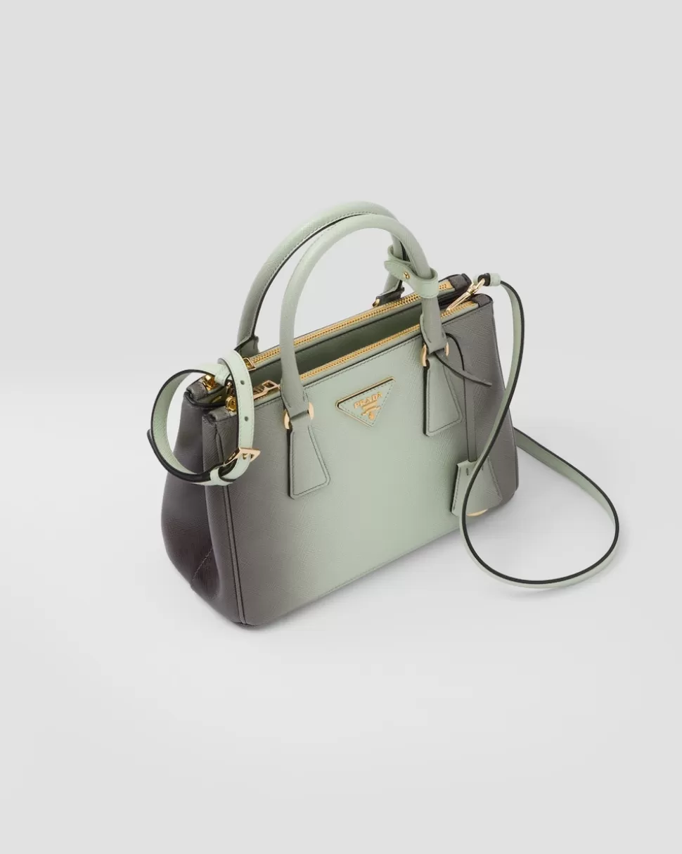 Prada Bolso Pequeño Galleria De Piel Saffiano Sombreada^Mujer BOLSOS CON ASA SUPERIOR | BOLSOS CON ASA SUPERIOR