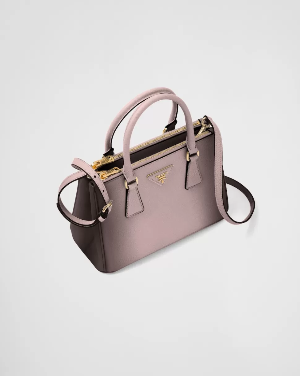 Prada Bolso Pequeño Galleria De Piel Saffiano Sombreada^Mujer BOLSOS CON ASA SUPERIOR | BOLSOS CON ASA SUPERIOR