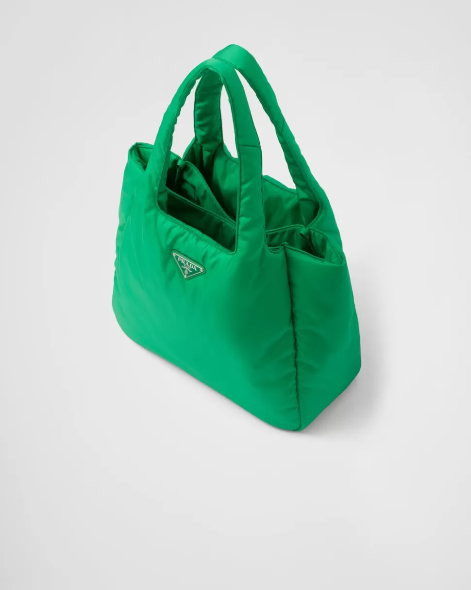 Prada Bolso Tote Grande De Re-nylon Acolchado^ COLECCIÓN FEMENINA