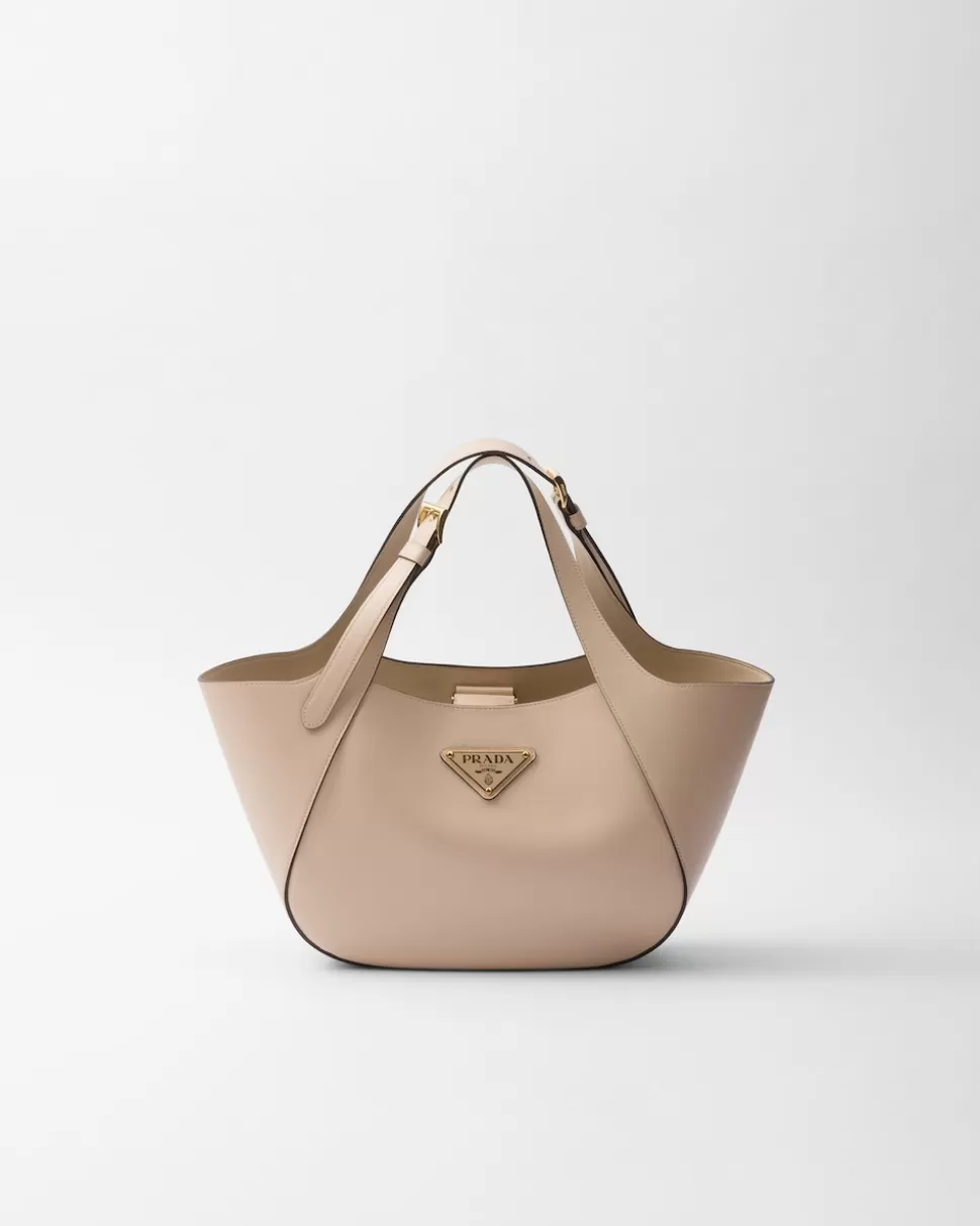 Prada Bolso Tote Mediano De Piel ^Mujer BOLSOS GRANDES | BOLSOS GRANDES