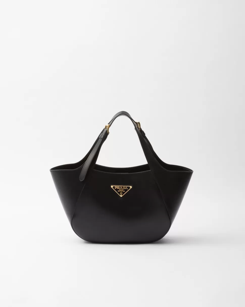 Prada Bolso Tote Mediano De Piel ^Mujer BOLSOS GRANDES | BOLSOS GRANDES