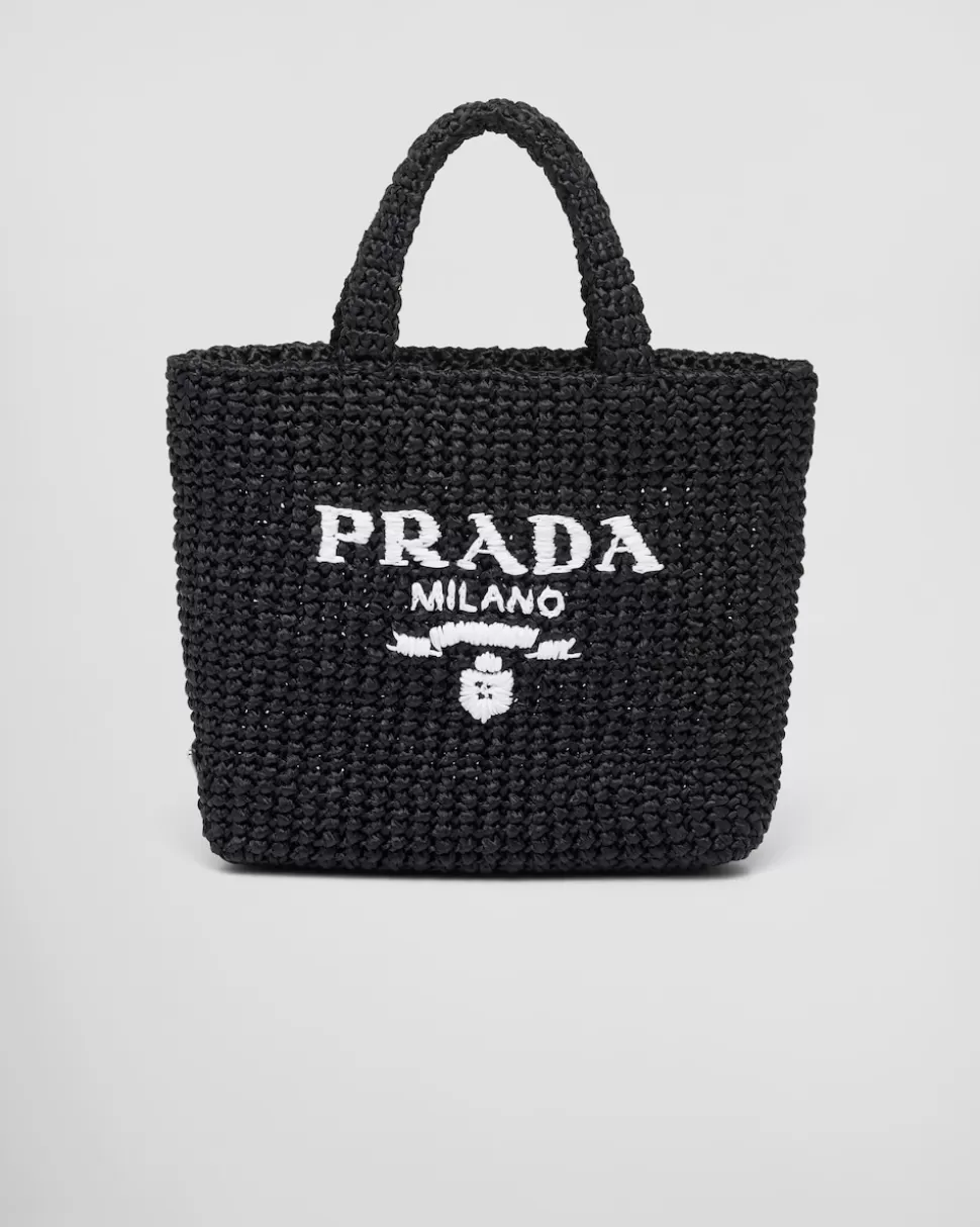 Prada Bolso Tote Pequeño De Croché^Mujer MINIBOLSOS | MINIBOLSOS