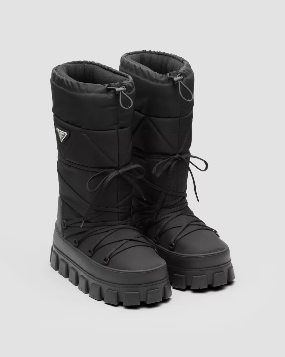 Prada Botas Après-ski De Gabardina De Re-nylon^Hombre COLECCIÓN MASCULINA | BOTAS