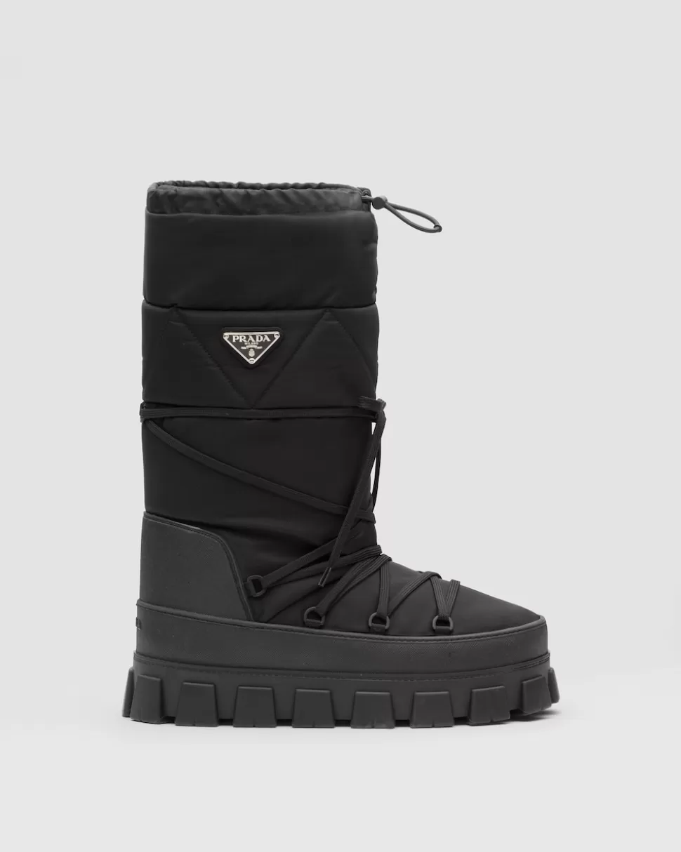 Prada Botas Après-ski De Gabardina De Re-nylon^Hombre COLECCIÓN MASCULINA | BOTAS