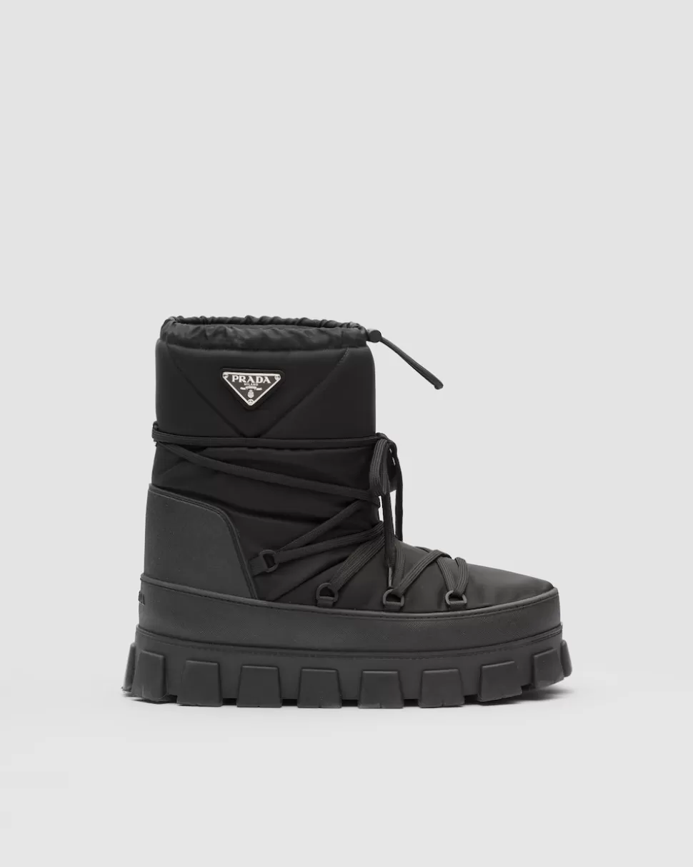 Prada Botines Après-ski De Gabardina De Re-nylon^Hombre COLECCIÓN MASCULINA | BOTAS