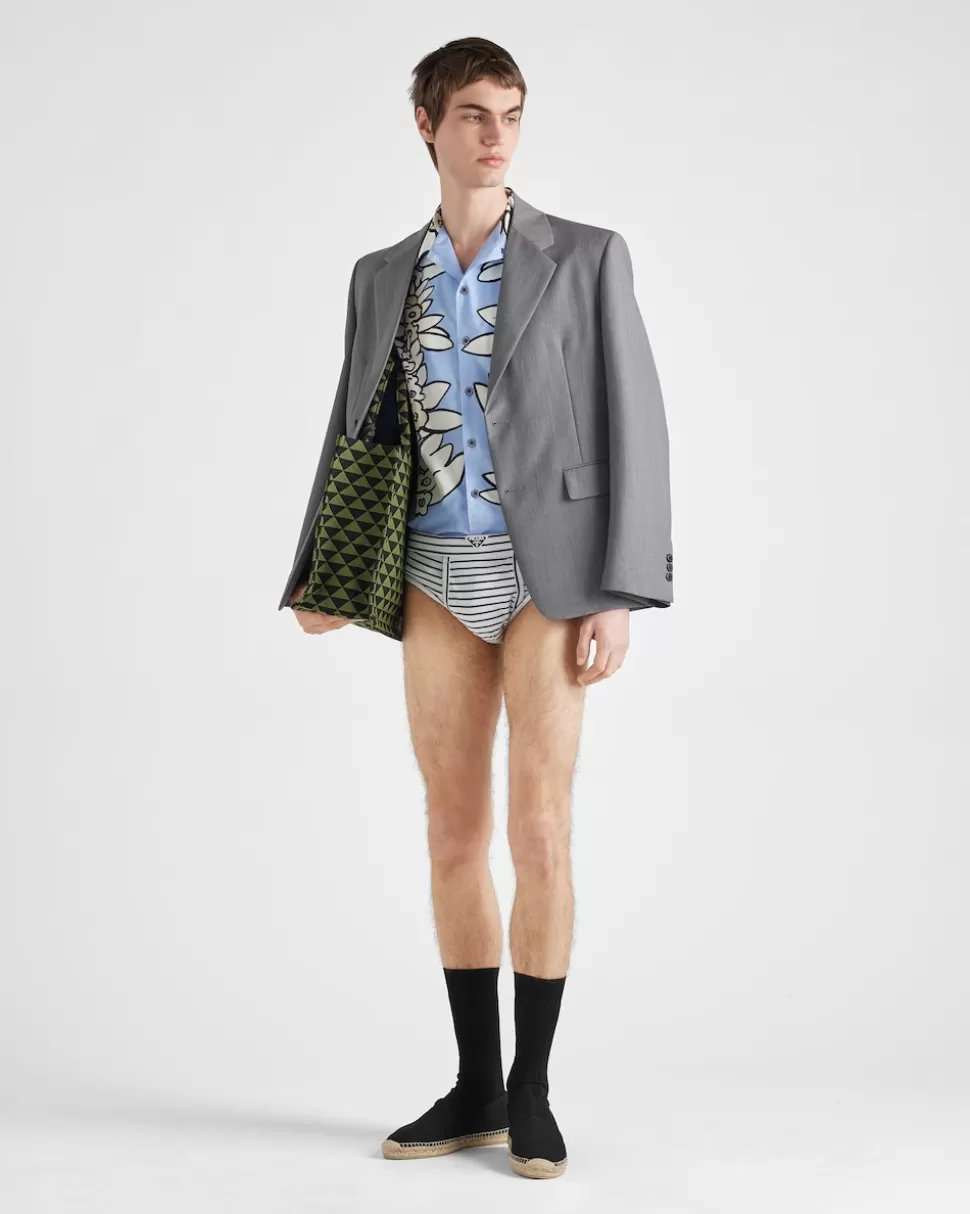 Prada Bragas De Algodón^Hombre PANTALONES Y BERMUDAS