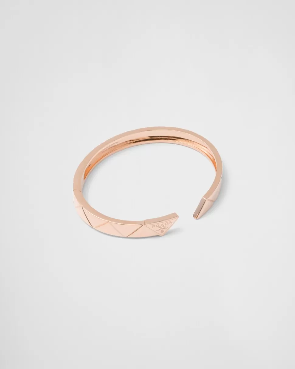 Prada Brazalete Eternal Gold De Oro Rosa^Mujer COLECCIÓN DE JOYERÍA ELEGANTE