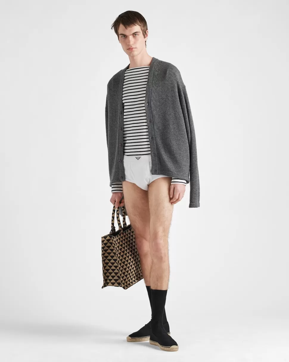 Prada Bóxers De Algodón^Hombre PANTALONES Y BERMUDAS