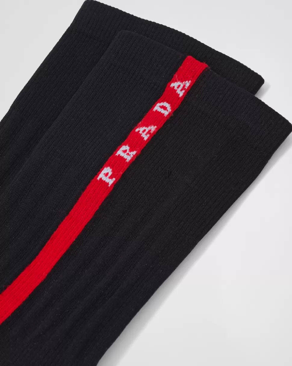 Prada Calcetines De Re-nylon Técnico^Mujer ACCESORIOS