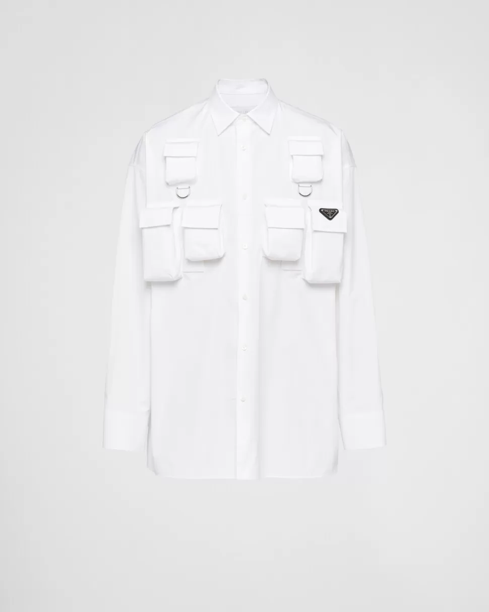 Prada Camisa De Algodón^Hombre CAMISAS