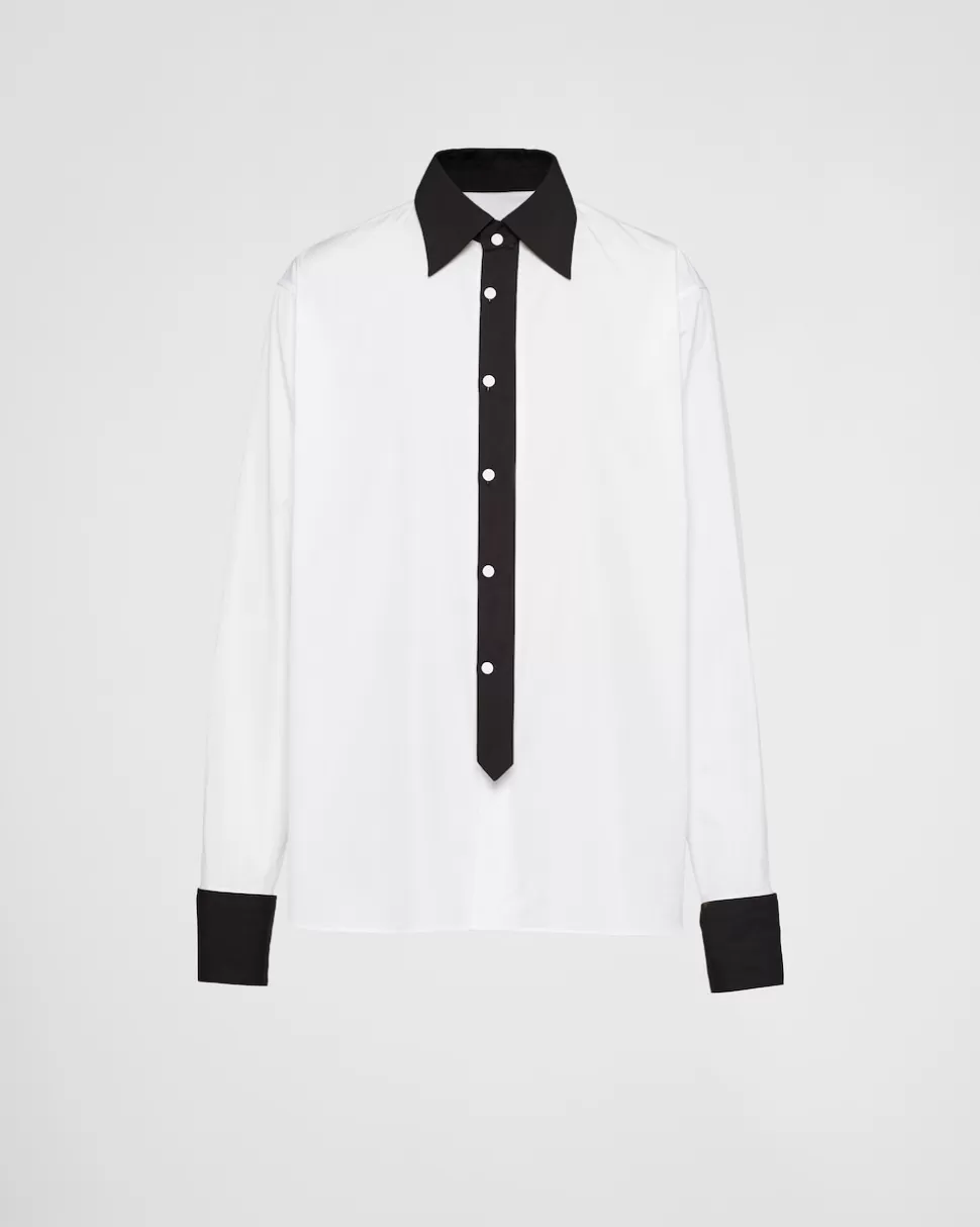 Prada Camisa De Algodón^Hombre CAMISAS