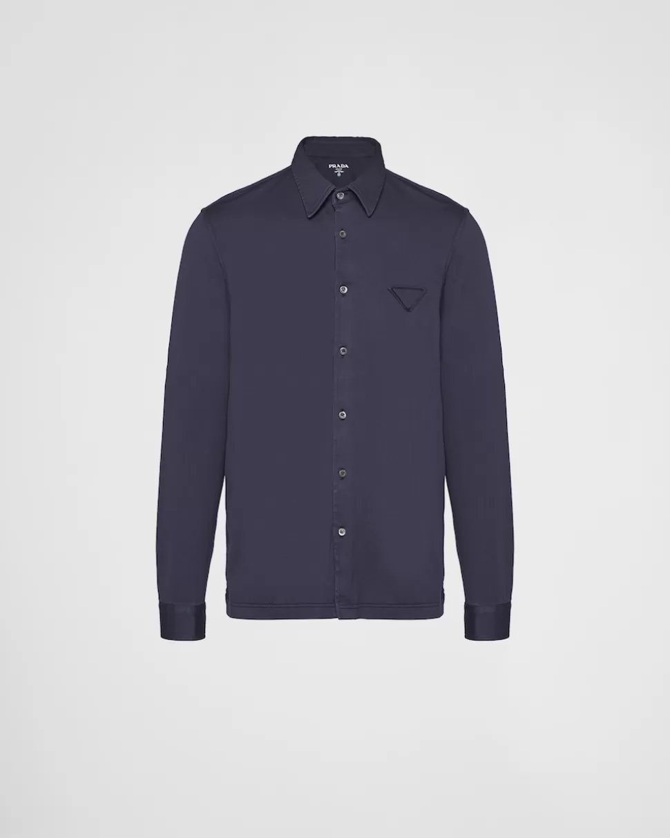 Prada Camisa De Algodón^Hombre CAMISAS