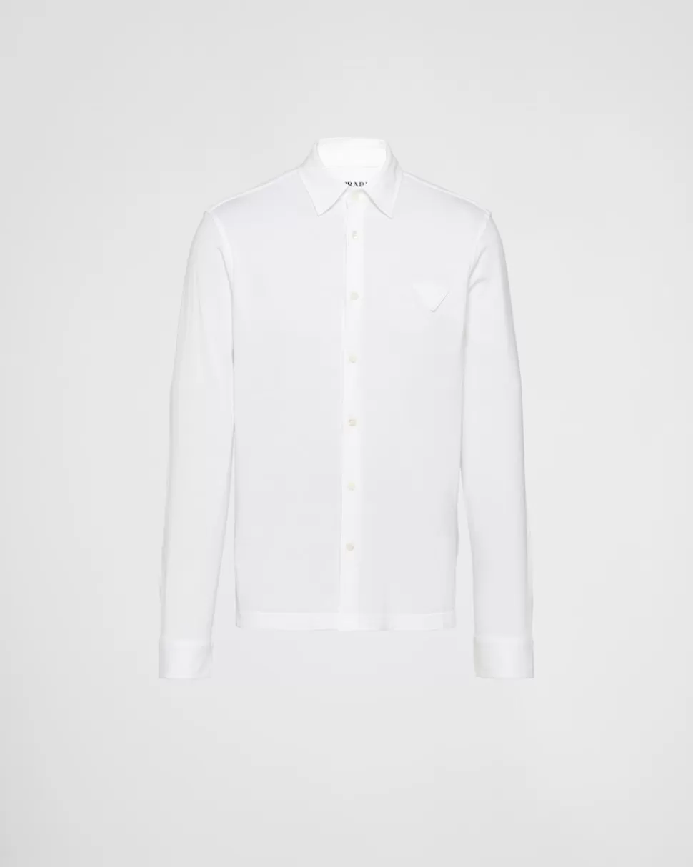 Prada Camisa De Algodón^Hombre CAMISAS