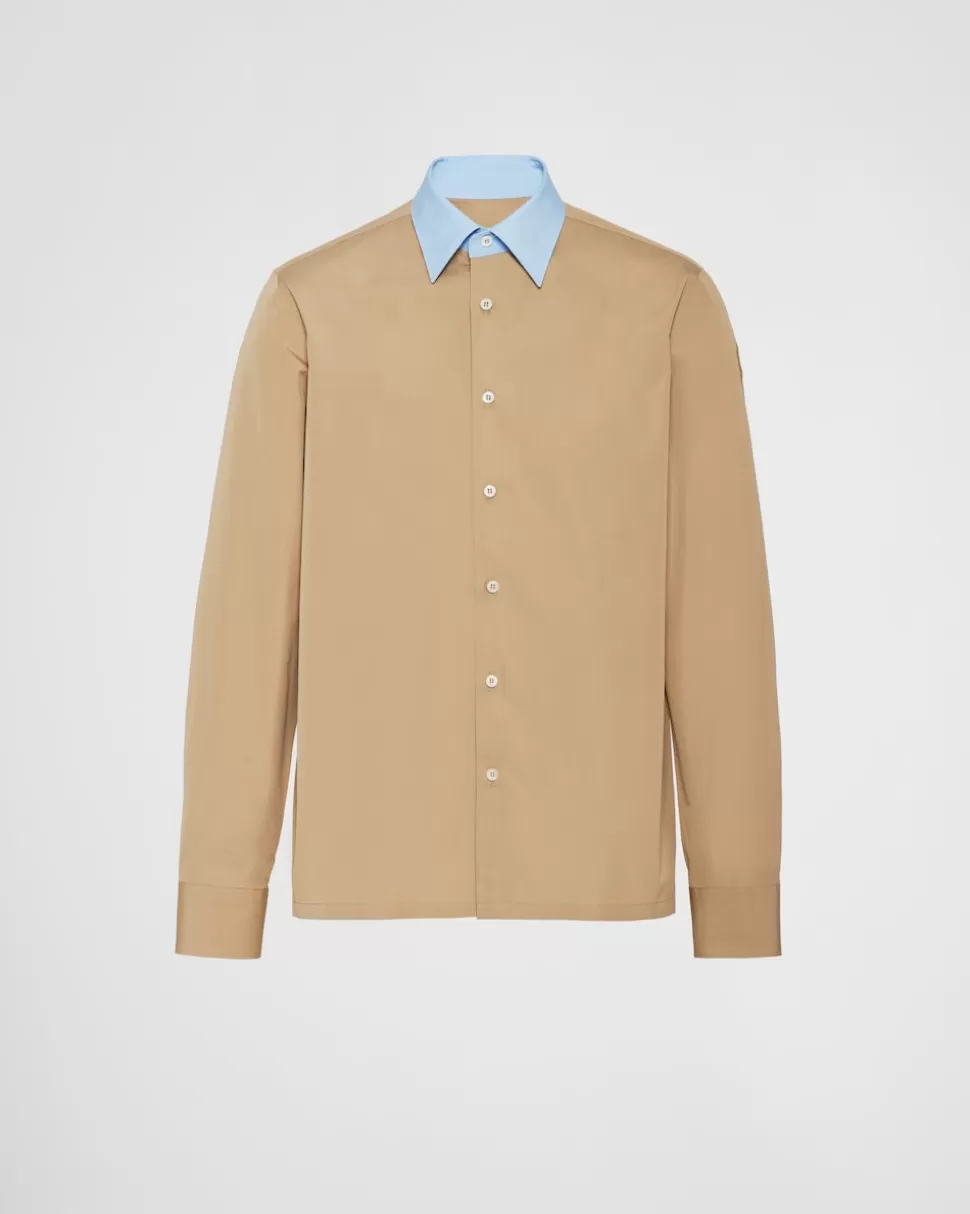 Prada Camisa De Algodón^Hombre CAMISAS