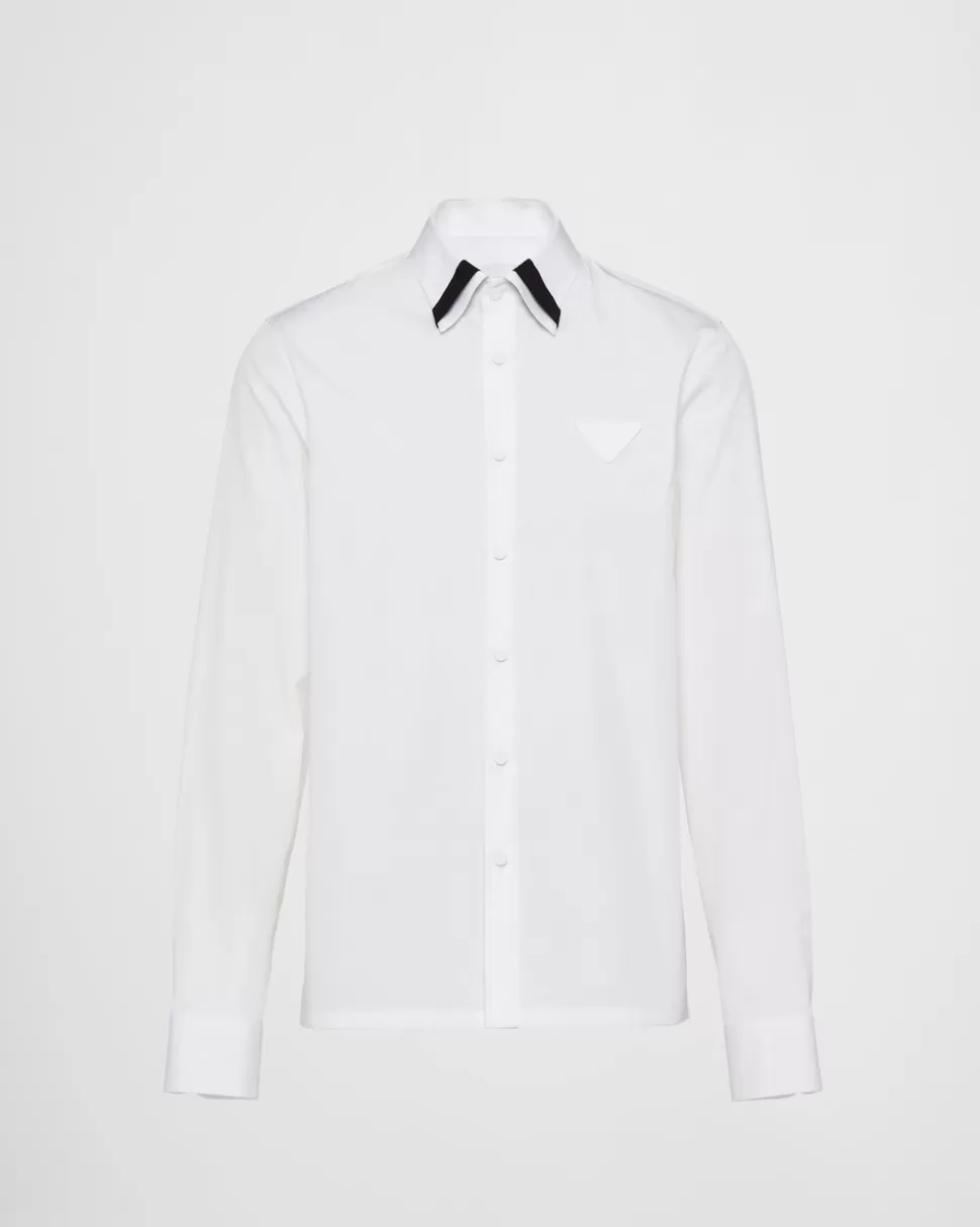 Prada Camisa De Algodón^Hombre CAMISAS