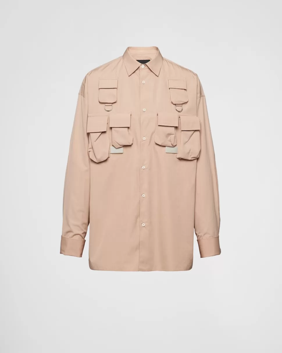 Prada Camisa De Algodón^Hombre CAMISAS