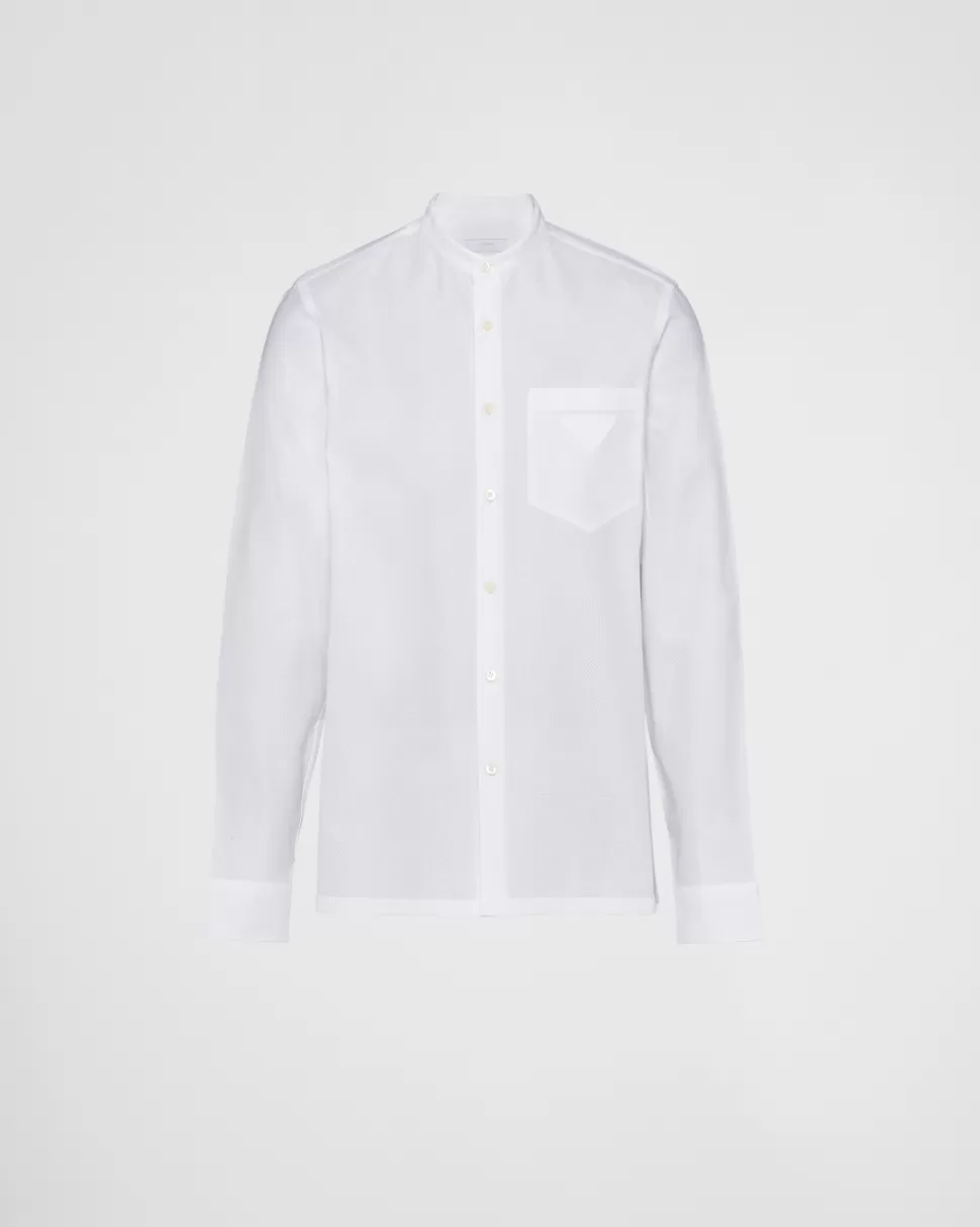 Prada Camisa De Lino^Hombre CAMISAS