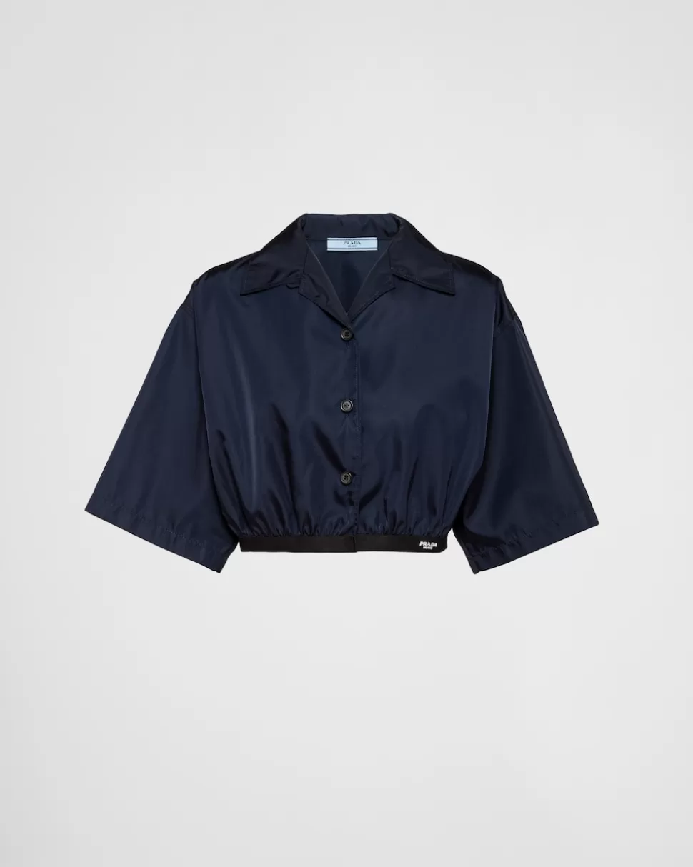 Prada Camisa De Re-nylon^ COLECCIÓN FEMENINA