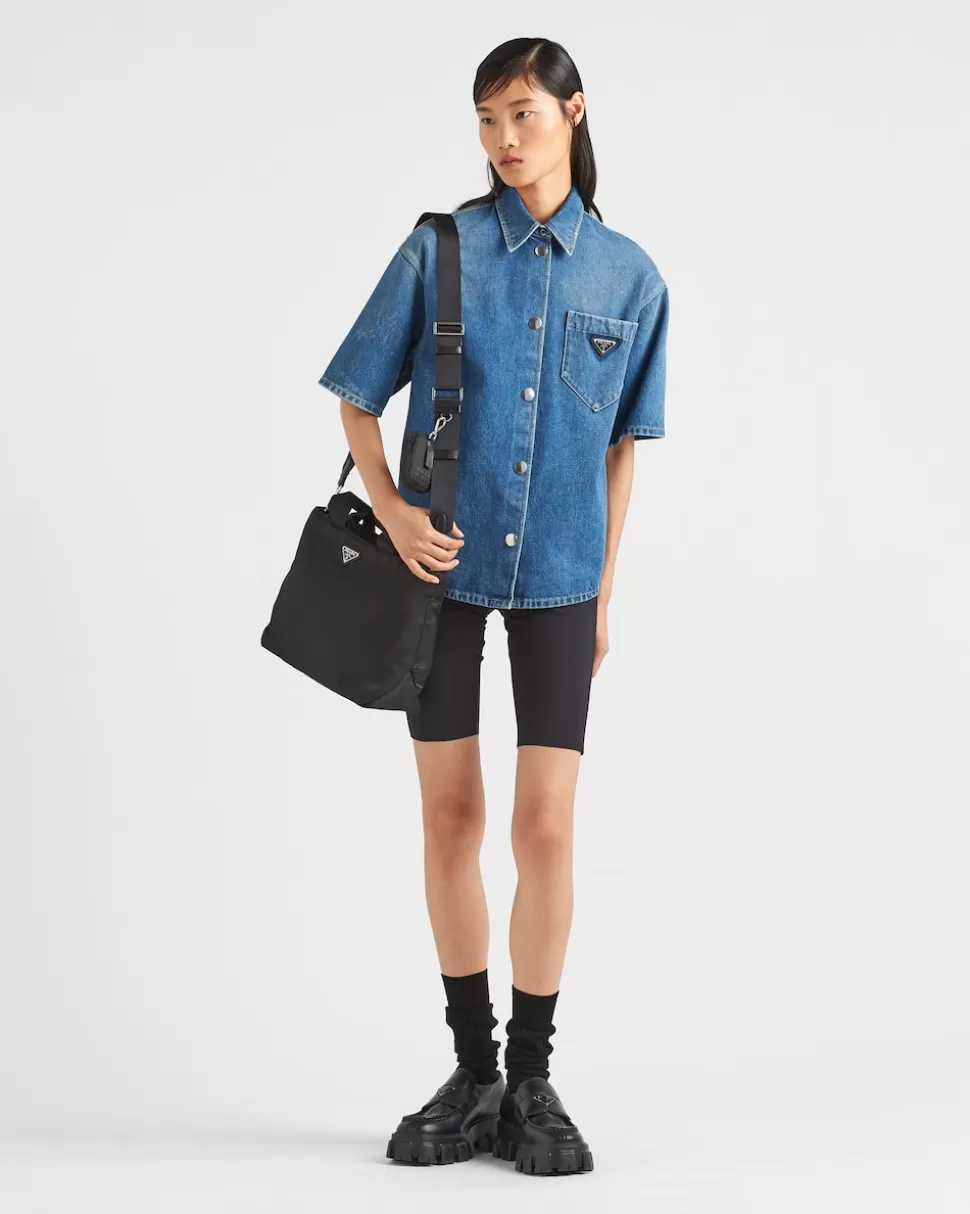 Prada Camisa De Tejido Vaquero^Mujer TEJIDO VAQUERO