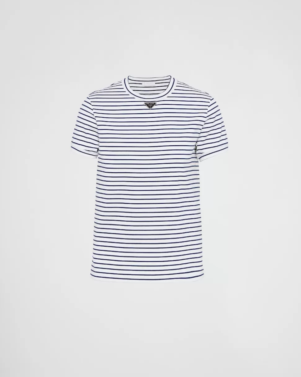 Prada Camiseta De Algodón^Hombre CAMISETAS Y POLOS