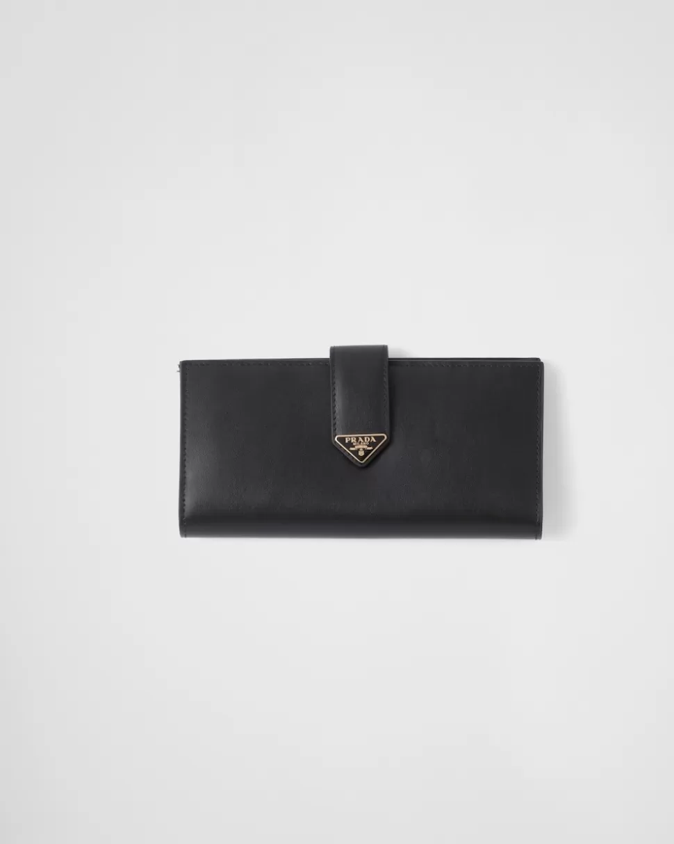 Prada Cartera De Piel Grande^Mujer CARTERAS Y TARJETEROS