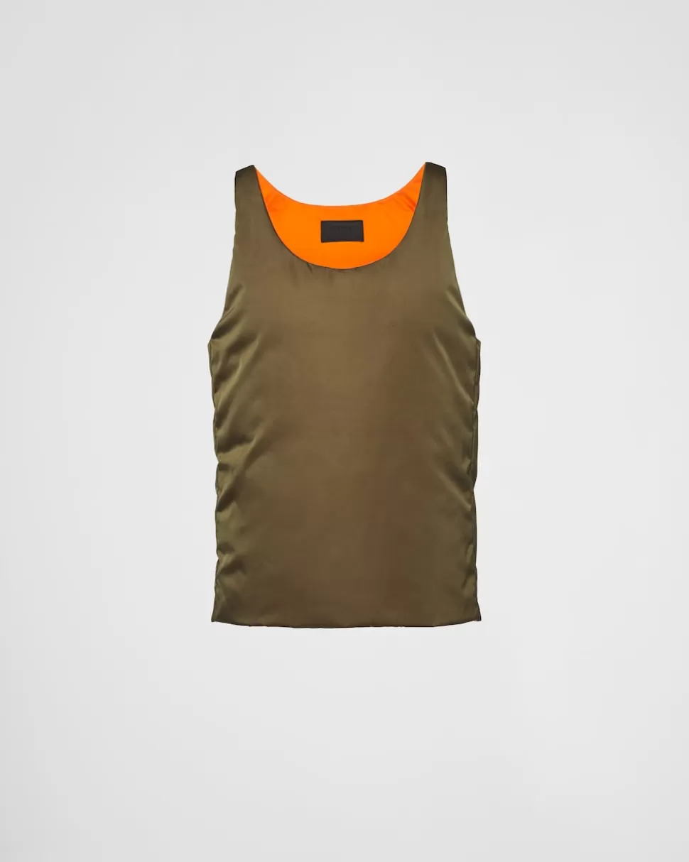 Prada Chaleco De Plumón En Re-nylon^Hombre COLECCIÓN MASCULINA | ROPA DE ABRIGO