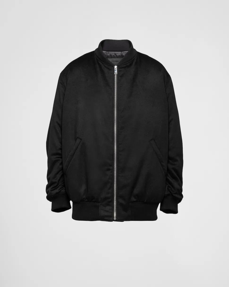 Prada Chaqueta Bomber De Cachemir^Hombre ROPA DE ABRIGO