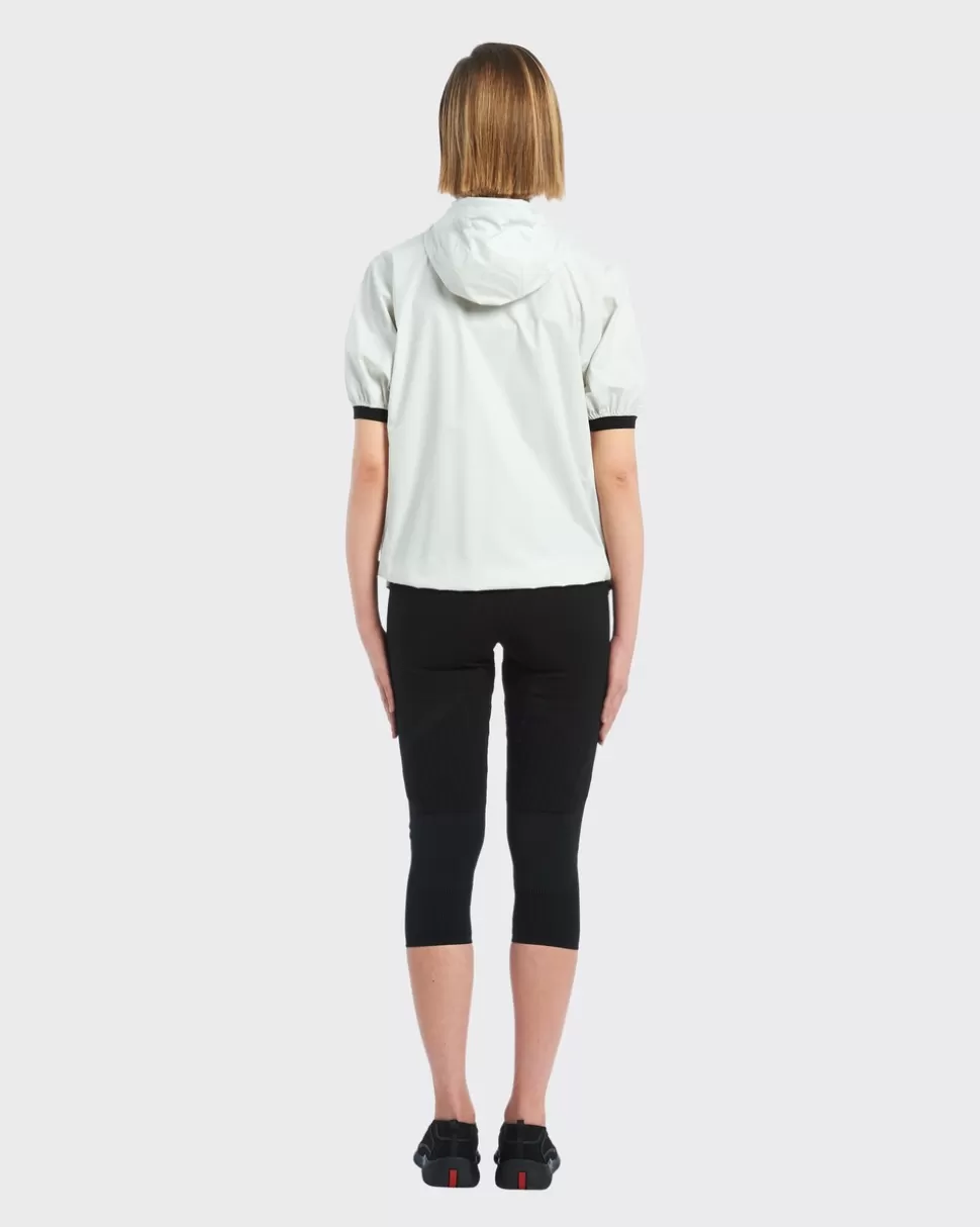 Prada Chaqueta De Manga Corta De Re-nylon Ligero^Mujer ROPA