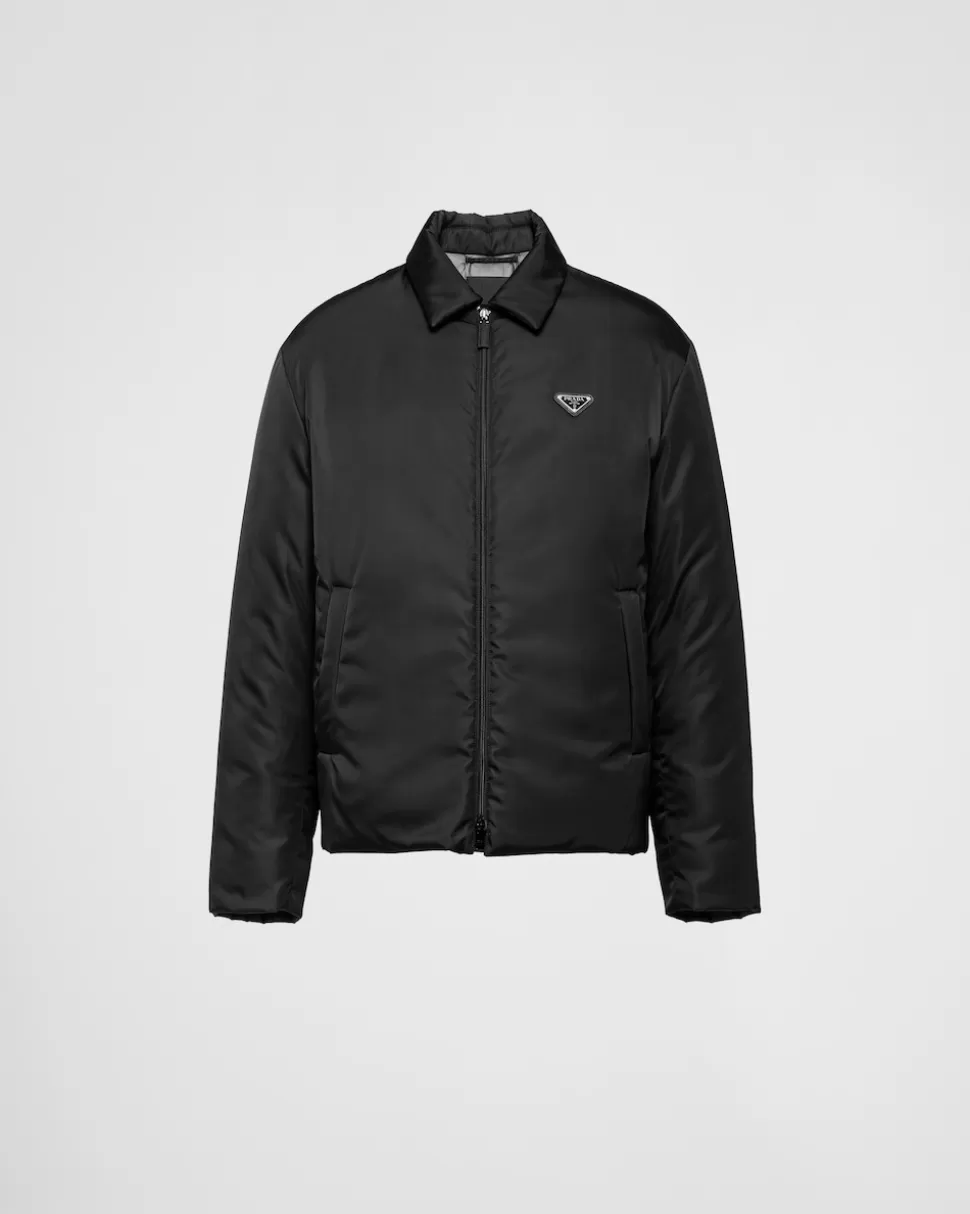 Prada Chaqueta De Plumón Corta De Re-nylon^Hombre COLECCIÓN MASCULINA | ROPA DE ABRIGO