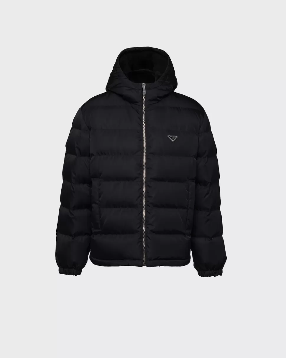 Prada Chaqueta De Plumón Corta De Re-nylon^Hombre COLECCIÓN MASCULINA | ROPA DE ABRIGO