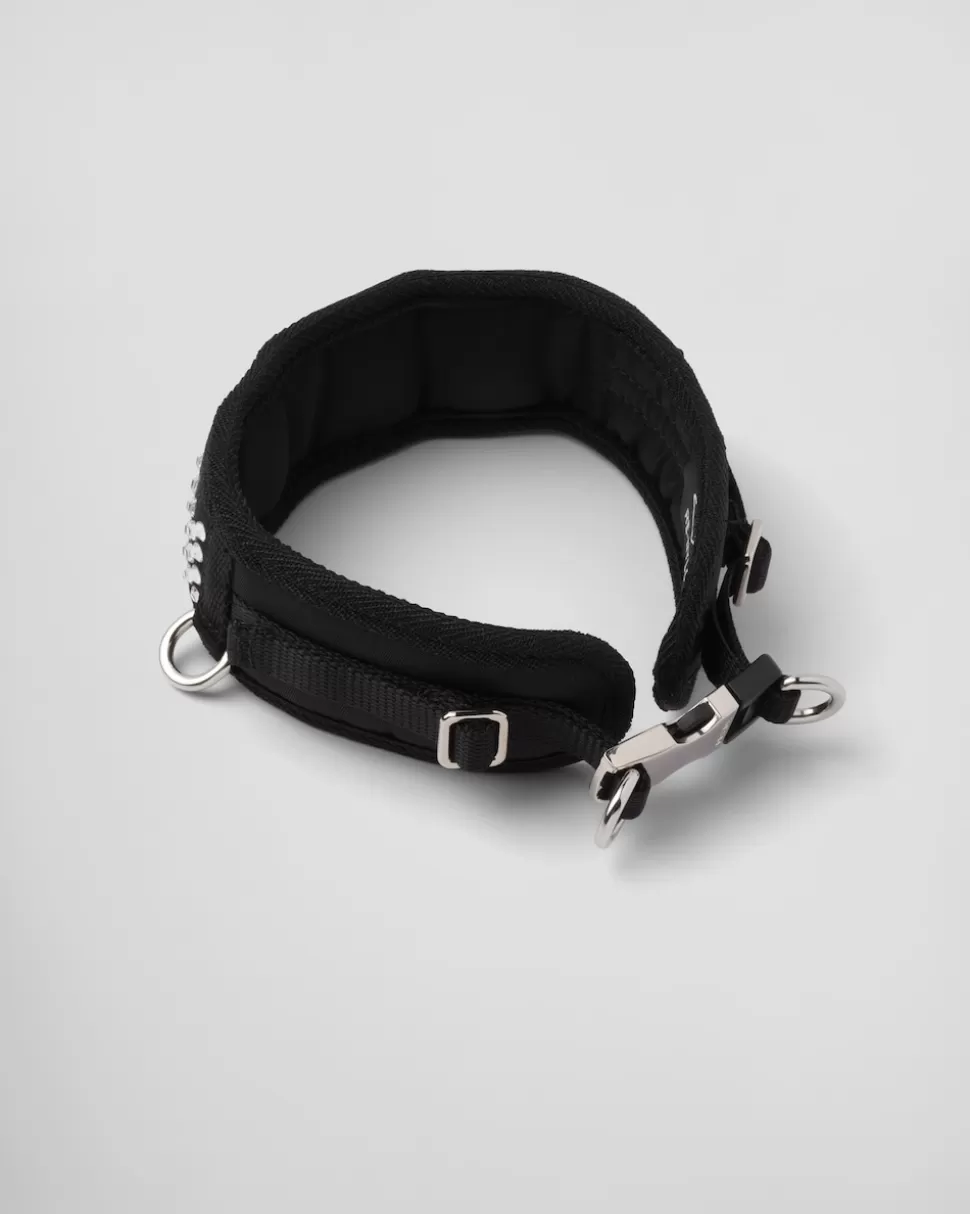 Prada Collar Para Mascotas Satinado Con es^Mujer/Hombre ACCESORIOS PARA MASCOTAS | ACCESORIOS PARA MASCOTAS