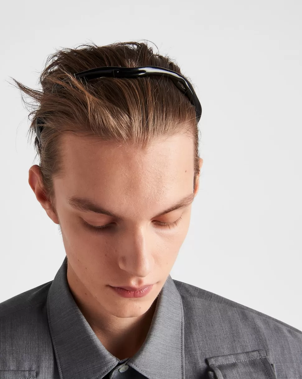 Prada Diadema De Nylon^Hombre JOYAS DE FANTASÍA