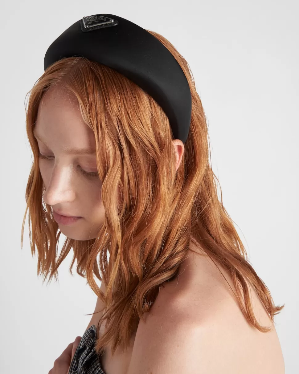 Prada Diadema De Re-nylon^Mujer COLECCIÓN FEMENINA | DIADEMAS Y ACCESORIOS PARA EL PELO