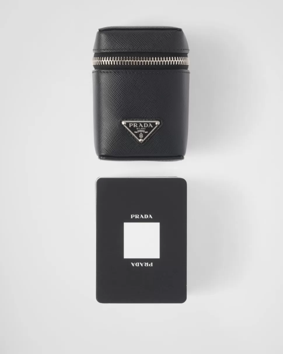 Prada Estuche Con Tres Barajas De Cartas^Mujer/Hombre JUEGOS | JUEGOS Y ACCESORIOS PARA EL HOGAR