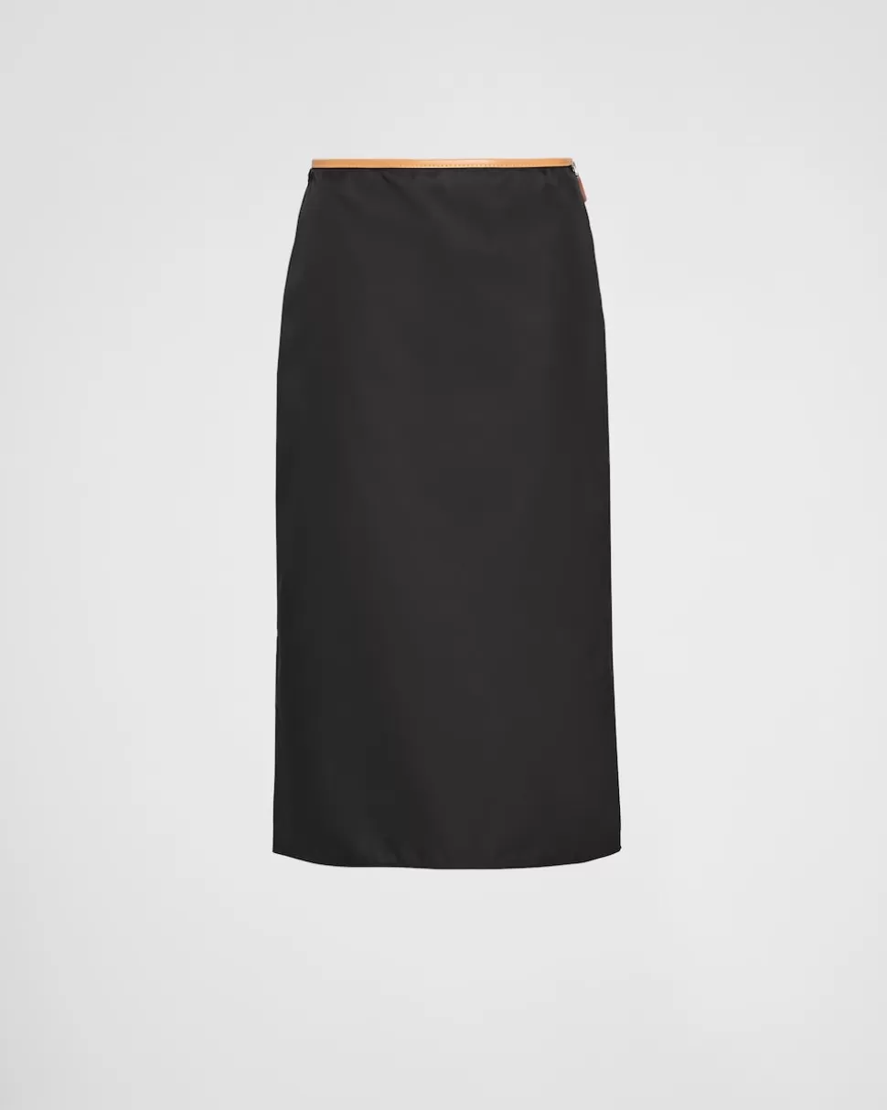 Prada Falda De Re-nylon^Mujer COLECCIÓN FEMENINA | FALDAS