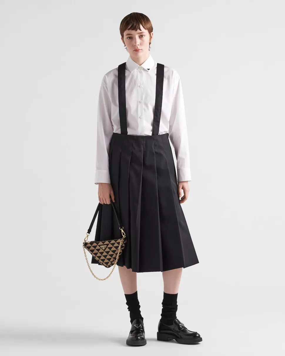 Prada Falda Plisada De Re-nylon^Mujer COLECCIÓN FEMENINA | FALDAS