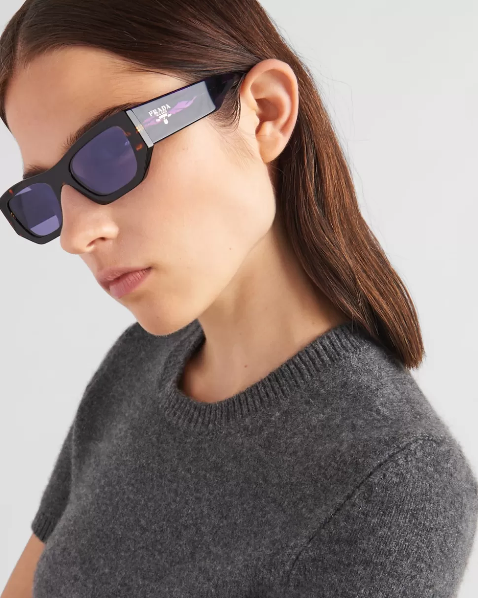 Prada Gafas De Sol Con Logo ^Mujer GAFAS DE SOL