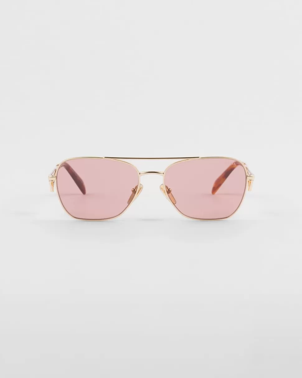 Prada Gafas De Sol Con Logo Triangular^Mujer GAFAS DE SOL