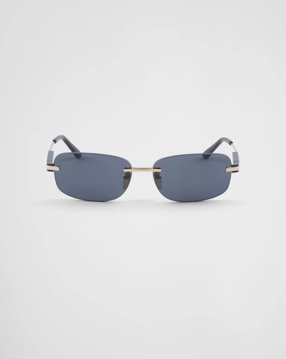 Prada Gafas De Sol Con Una Icónica Placa De Metal^Hombre GAFAS DE SOL