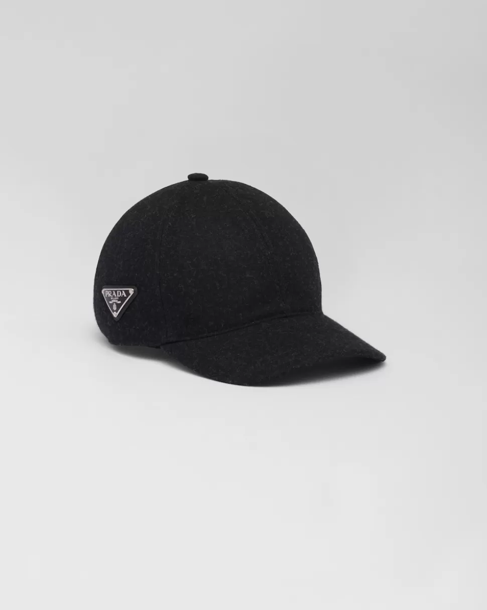 Prada Gorra De Béisbol De Loden^Hombre SOMBREROS Y GUANTES