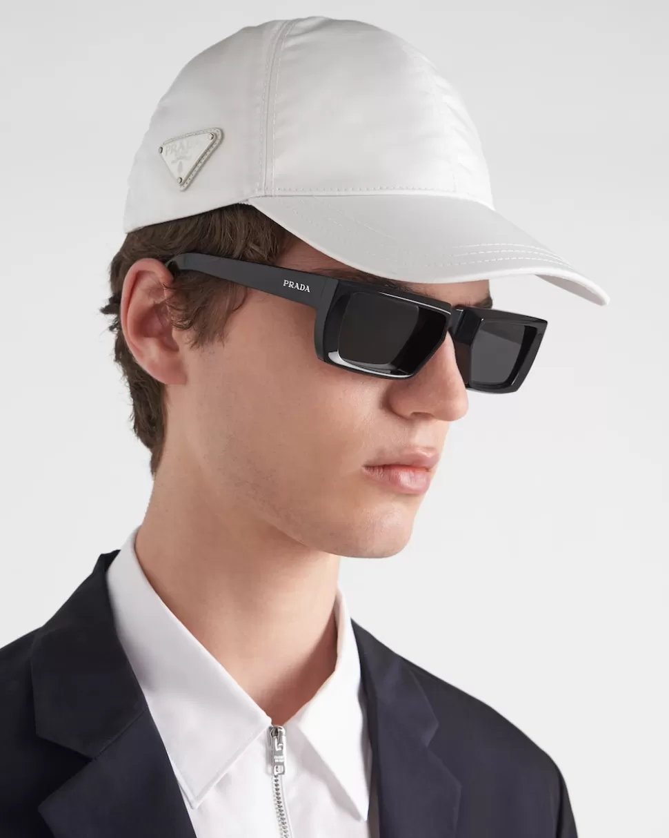 Prada Gorra De Béisbol En Re-nylon^Hombre COLECCIÓN MASCULINA | SOMBREROS Y GUANTES